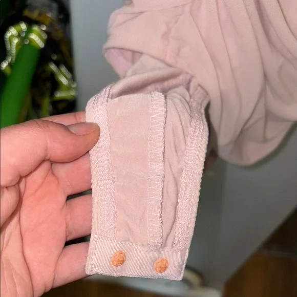 Pink Ruffled Bodysuit NWT - Picture 9 of 13